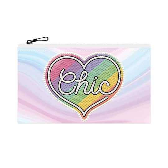 Diamond Dotz® Beginner Chic Zipper Pouch Diamond Painting Kit